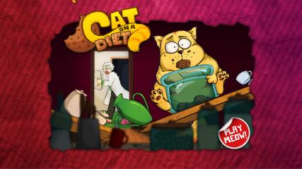 Cat on a Diet Title Screen